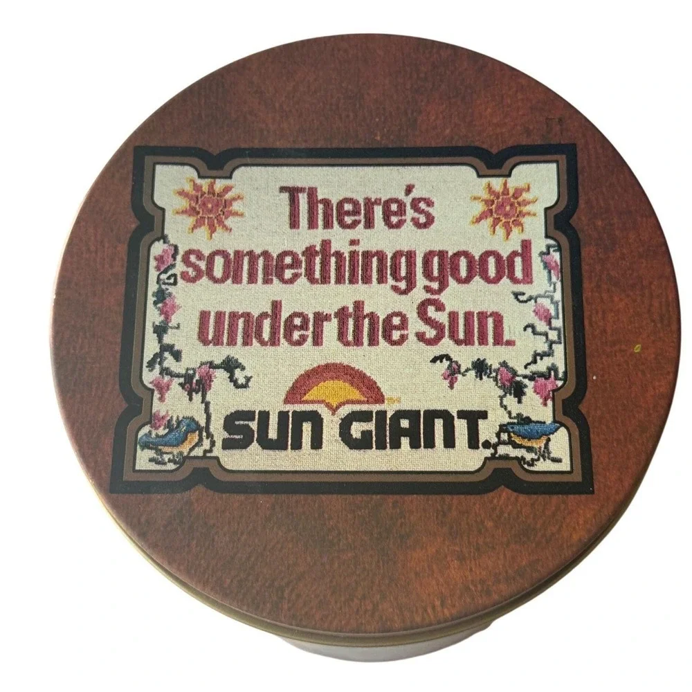 Vintage Pillsbury Heritage & Sun Giant Raisins‎ Advertising Canister Set 1984